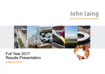 Full Year 2017  Results Presentation  8 March 2018  ]  2  2  Olivier Brousse  Chief Executive