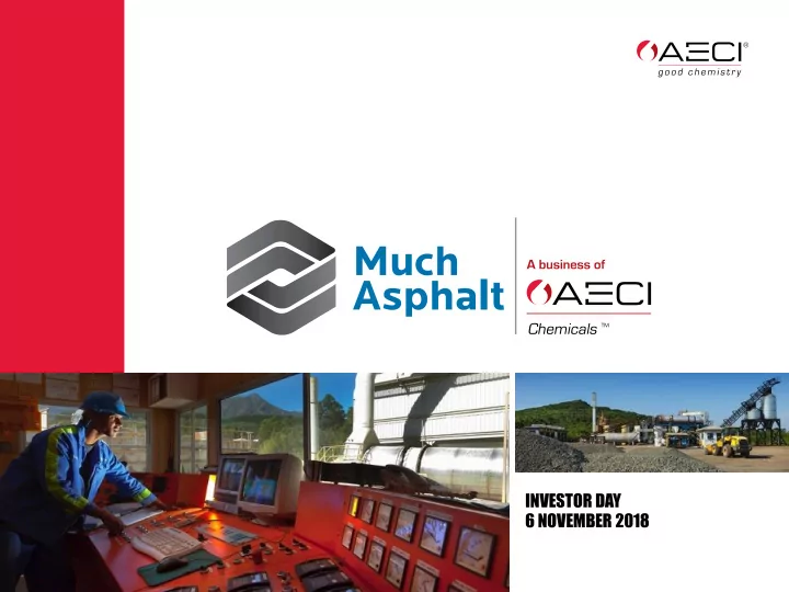 investor day 6 november 2018 01