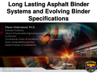 long lasting asphalt binder