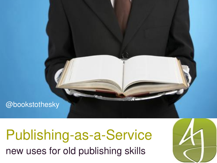 publishing as a service
