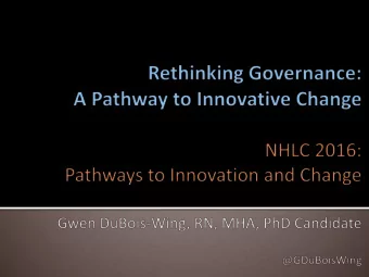 what Board Chairs &amp; CEOs/EDs perceive create and  sustain a generative mode in the boardroom.