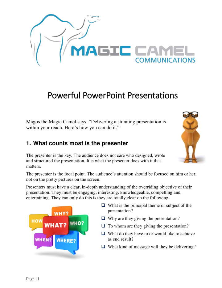 powerful powerpoint presentations