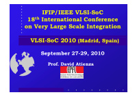 ifip ieee vlsi soc 18 th international conference on very