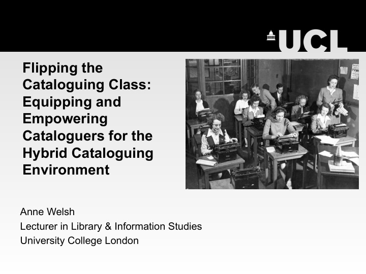 flipping the cataloguing class equipping and empowering