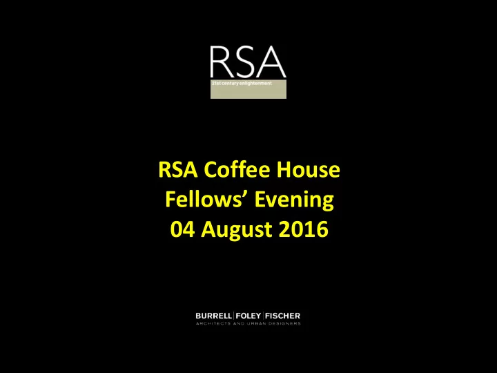fellows evening