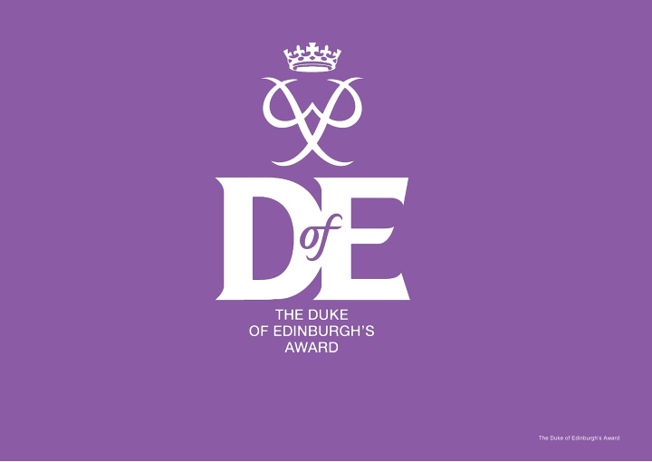 the duke of edinburgh s award