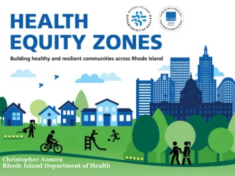 Rhode Island Department of Health  1  Health is More Than Healthcare  2  Life Expectancy vs.