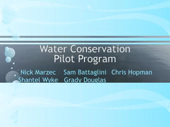 Nick Marzec  Sam Battaglini  Chris Hopman  Shantel Wyke  Grady Douglas  What is the Problem?