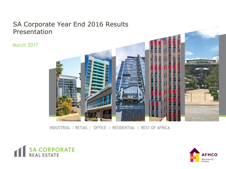 sa corporate year end 2016 results
