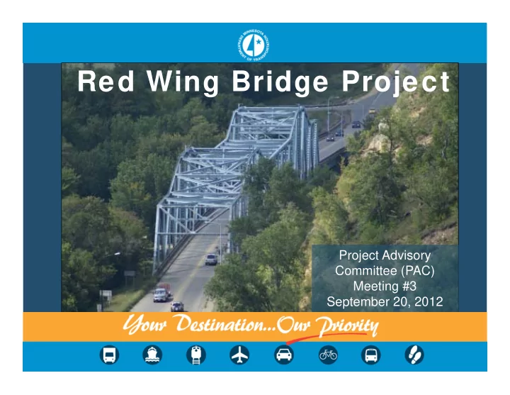 red wing bridge project