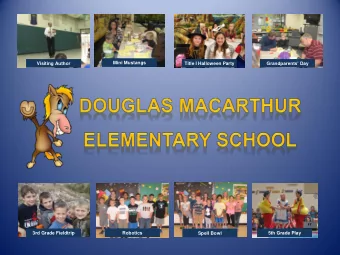 Mini Mustangs Grandparents Day Visiting Author Title I Halloween Party 3rd Grade Fieldtrip