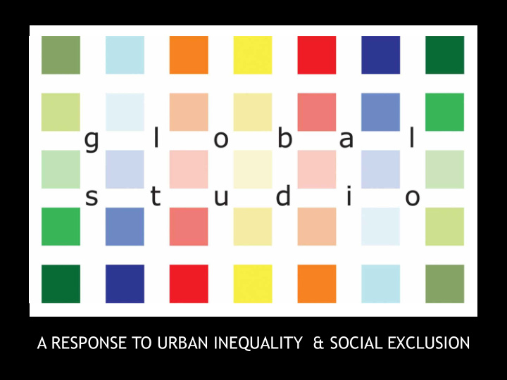 a response to urban inequality social exclusion