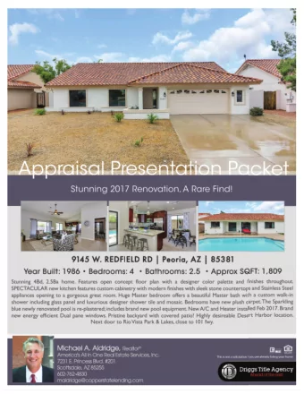 Table of Contents  Additional Comparable Sales  Property Showcase- Scope of Work  Cost Breakdown