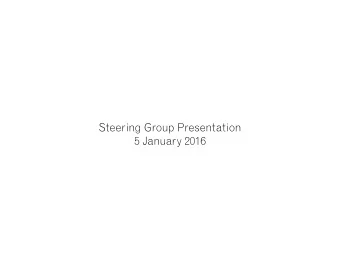 Steering Group Presentation  5 January 2016  Stakeholder mapping  and engagement  BRIXTON WORKS  77