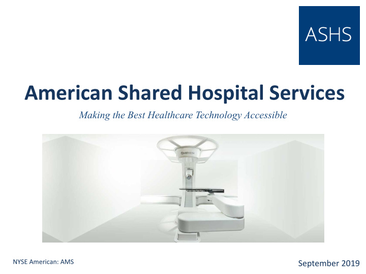 american shared hospital services