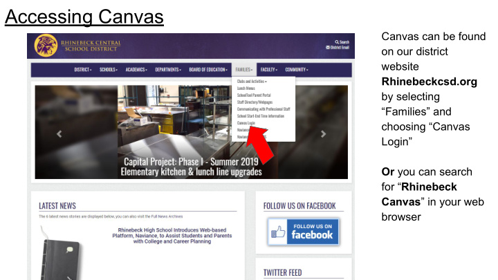 accessing canvas