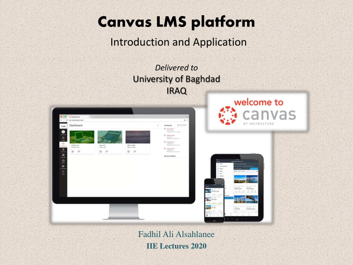 canvas lms platform