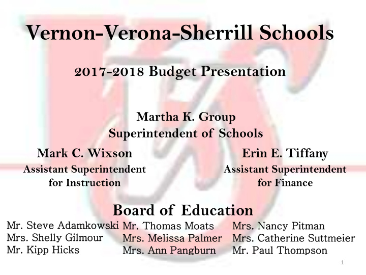 vernon verona sherrill schools