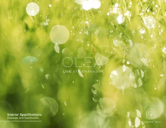 Interior Specifications  Duplexes and Townhomes  2  Materials  3  Door &amp; Hardware Selections