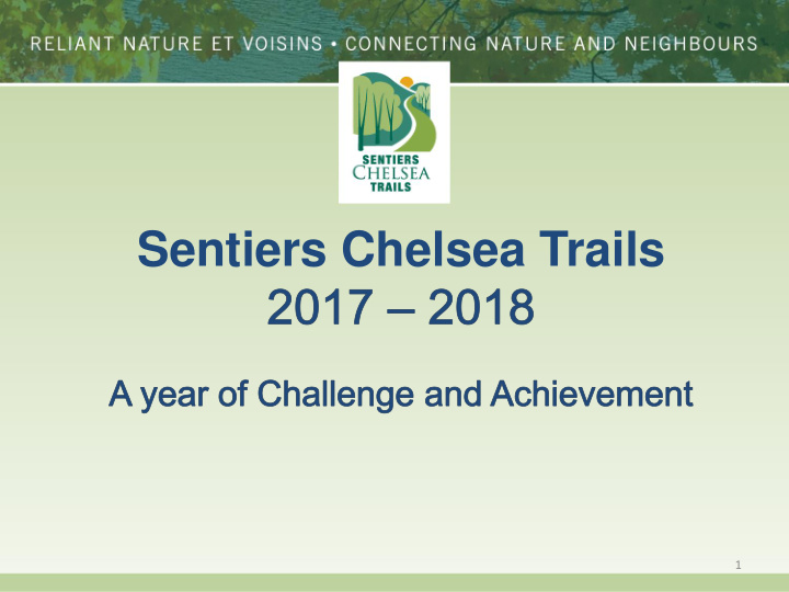 sentiers chelsea trails
