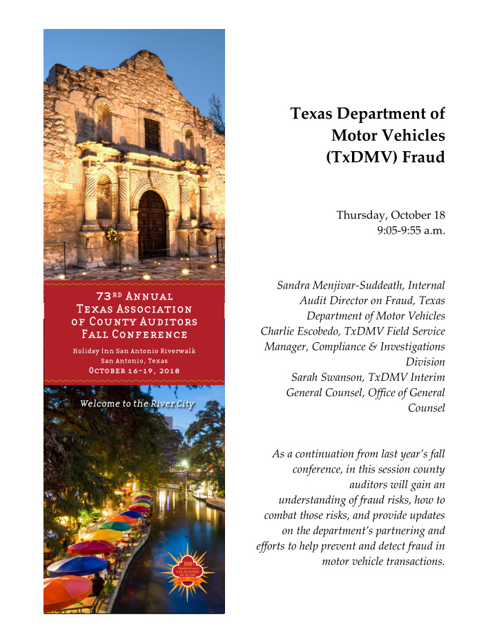 texas department of motor vehicles txdmv fraud