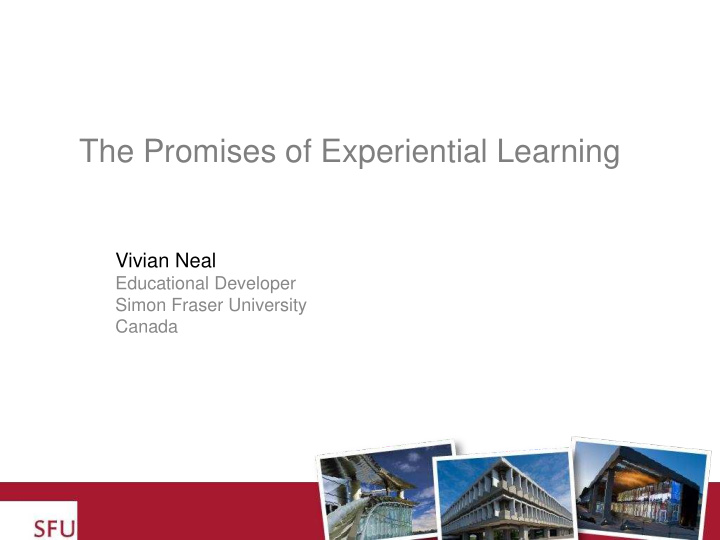 the promises of experiential learning