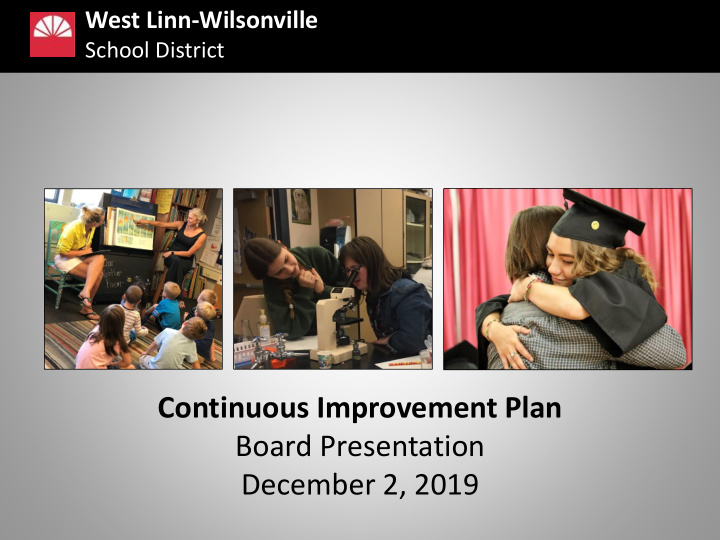 continuous improvement plan