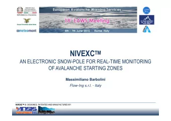 Aval. Starting  Zones          Real-Time / Bad  Weather