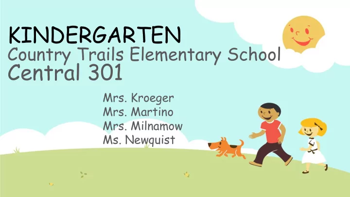 kindergarten