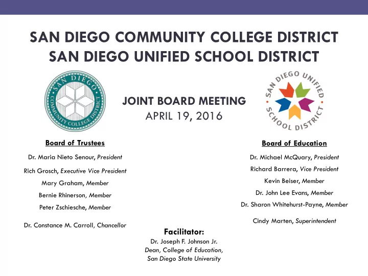 san diego community college district