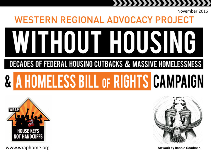 western regional advocacy project without housing member