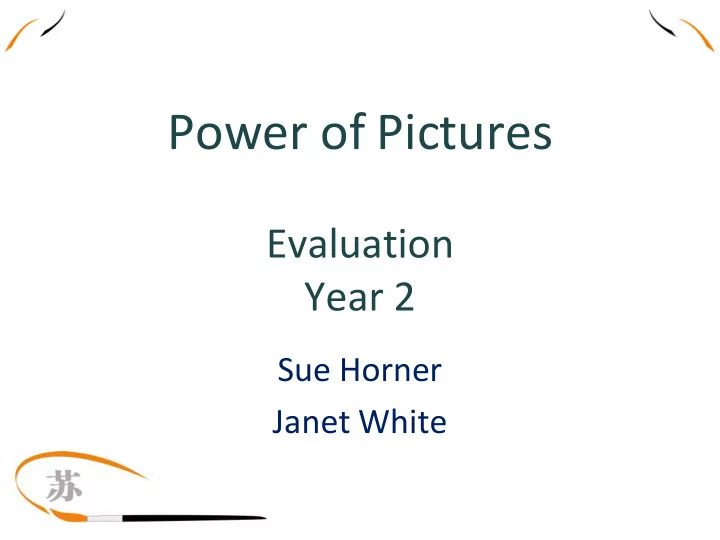 power of pictures
