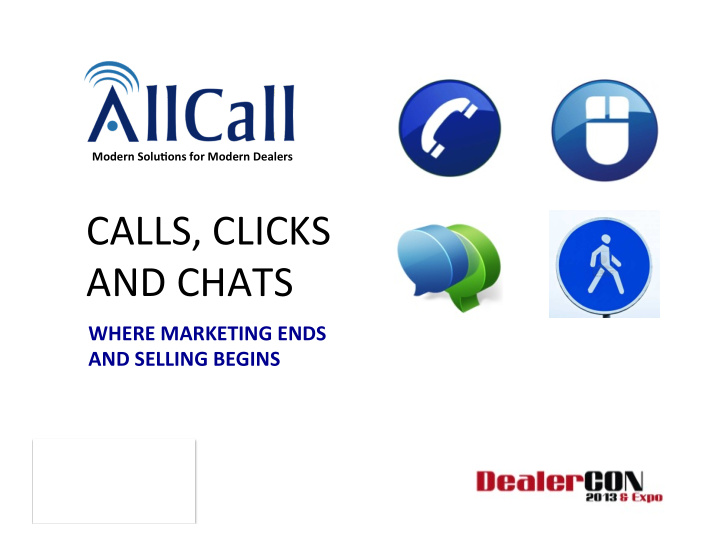 calls clicks and chats