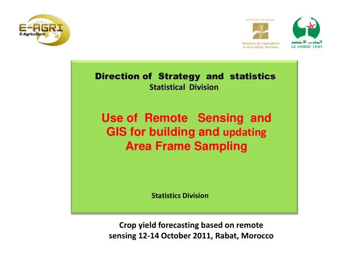 gis for building and updating