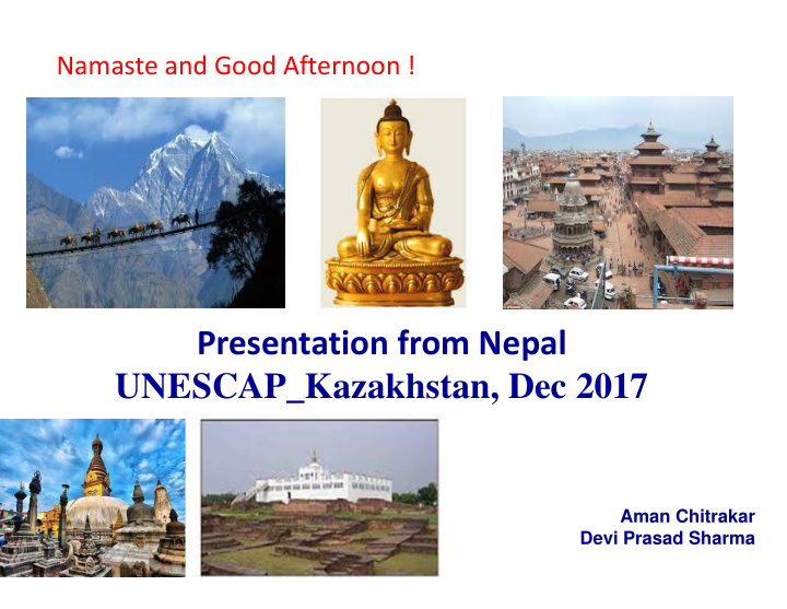 presentation from nepal unescap kazakhstan dec 2017