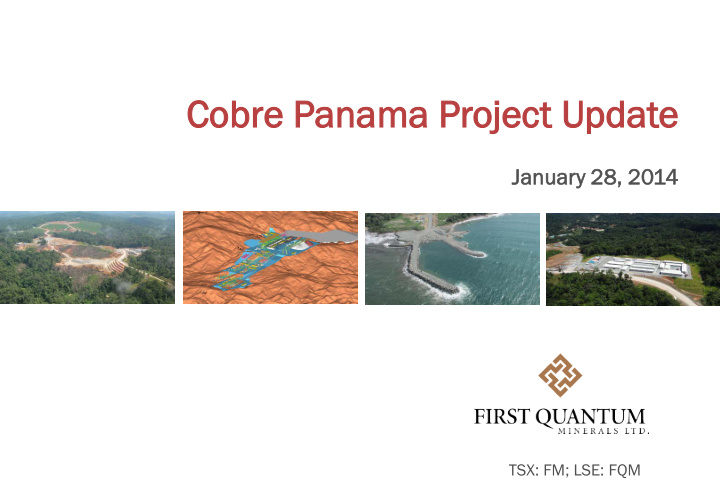 cobr obre panama p proj oject ct upd pdate