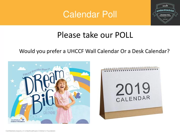 calendar poll