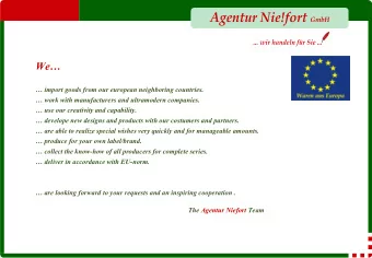 We   import goods from our european neighboring countries.  work with manufacturers and