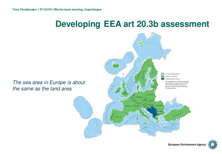 developing eea art 20 3b assessment