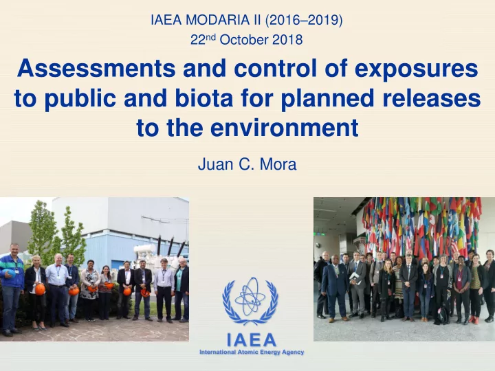to the environment