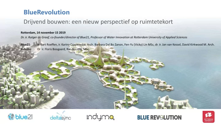 drijvend bouwen een nieuw perspectief op ruimtetekort