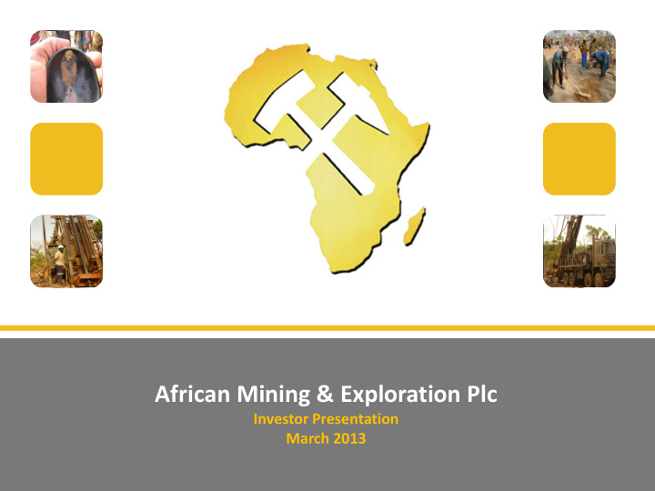 african mining exploration plc