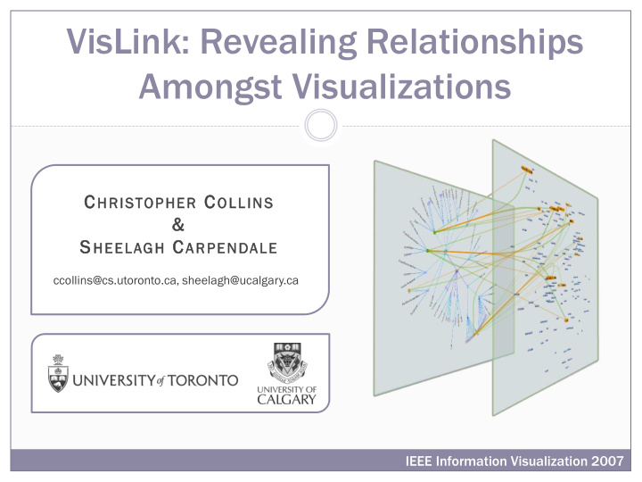 vislink revealing relationships