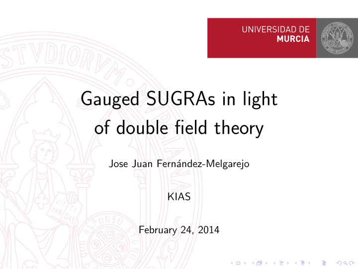 gauged sugras in light of double field theory