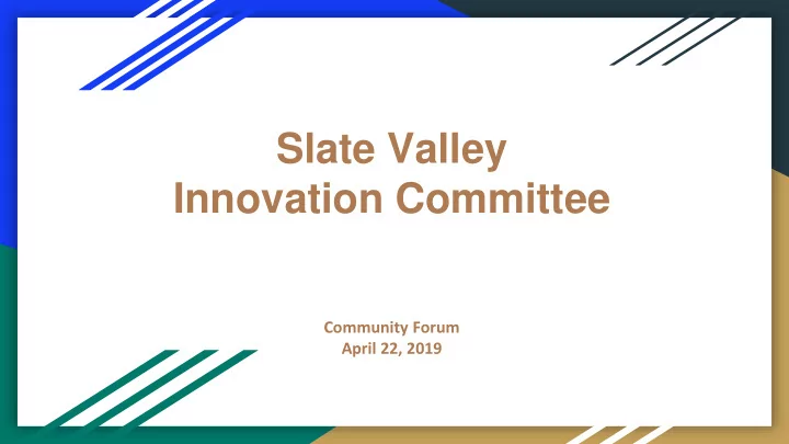innovation committee