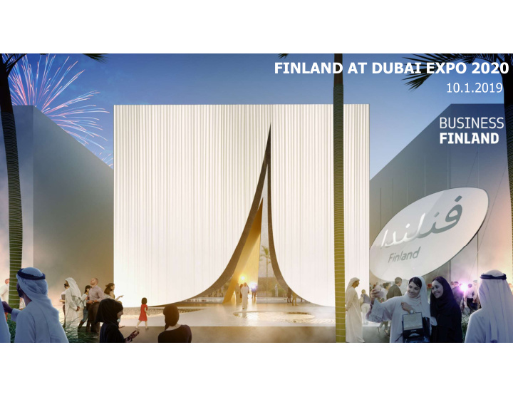 finland at dubai expo 2020