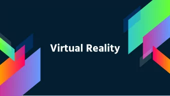 Virtual Reality  Oscar  Bastiaens  NHTV, Breda University of Applied  Sciences  Lecturer and