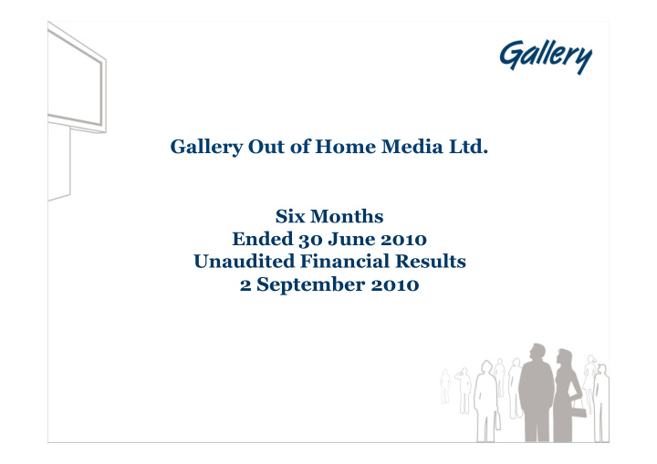 gallery out of home media ltd