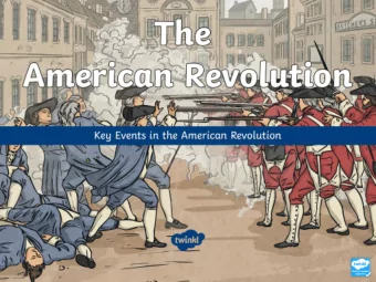 The American Revolution  The American Revolution was a time when the British colonists in  America