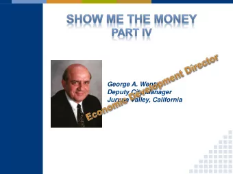 Deputy City Manager  Jurupa Valley, California  Case Study  Jurupa  Valley,  California